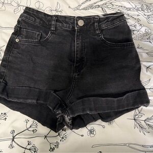 zara high waisted shorts